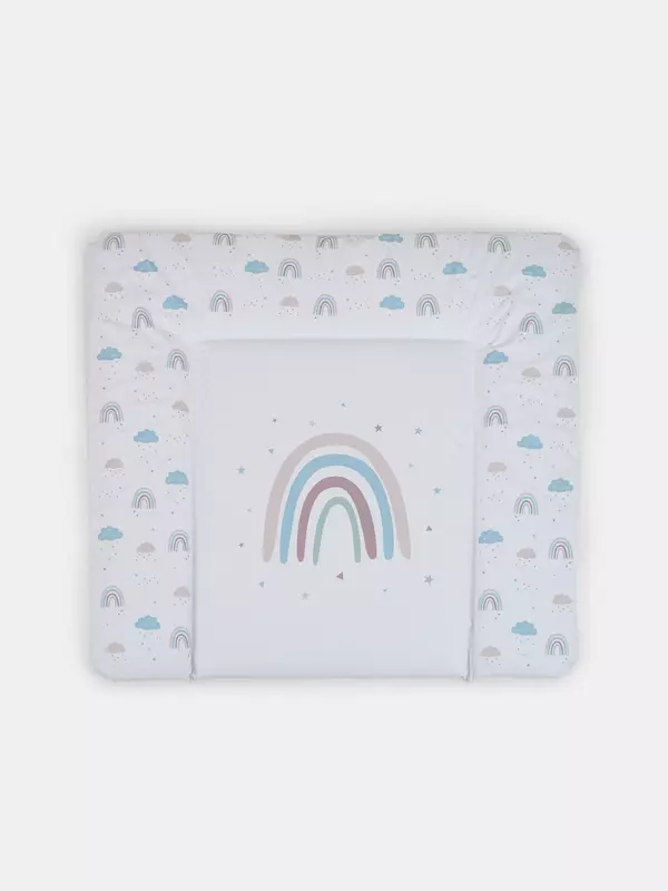 Пеленальный матрасик Mowbaby Rainbow 80x71